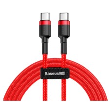 USB кабель Baseus CATKLF-G09 Cafule, Type-C, 1.0 м., Красный