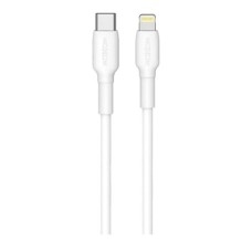 USB кабель Moxom MX-CB77 Power Delivery Apple iPhone SE 2022, iPhone 14 Pro Max, iPhone 14 Plus, iPhone 14 Pro, iPhone 14, iPhone 13 Pro, iPhone 13 Mini, iPhone 13, iPhone 13 Pro Max, iPhone 12 Mini, MicroUSB, Lightning, 1.0 м., Белый