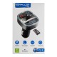 FM трансмітер Konfulon C58 Quick Charge 3.0, Чорний