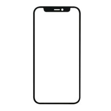Корпусное стекло дисплея Apple iPhone 13, iPhone 13 Pro, Черный