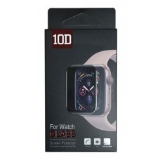 Захисне скло Apple Watch 40, 10D PET, 3D, Чорний