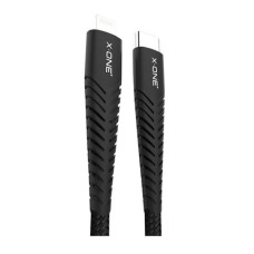 USB кабель X.One Ultra Pro Apple iPhone SE 2022, iPhone 14 Pro Max, iPhone 14 Plus, iPhone 14 Pro, iPhone 14, iPhone 13 Pro, iPhone 13 Mini, iPhone 13, iPhone 13 Pro Max, iPhone 12 Mini, iPhone 12 Pro Max, iPhone 12 Pro, Lightning, Чорний