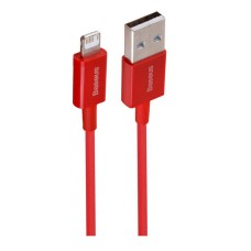 USB кабель Baseus CALYS-A09 Apple iPhone SE 2022, iPhone 14 Pro Max, iPhone 14 Plus, iPhone 14 Pro, iPhone 14, iPhone 13 Pro, iPhone 13 Mini, iPhone 13, iPhone 13 Pro Max, iPhone 12 Mini, iPhone 12 Pro Max, iPhone 12 Pro, Lightning, Красный