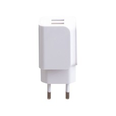 Сетевое зарядное устройство XO L35D, с кабелем, MicroUSB, 2.1 A, Белый