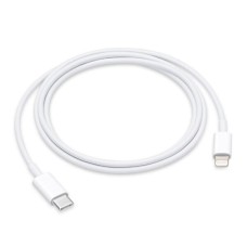USB кабель Apple iPhone SE 2022, iPhone 14 Pro Max, iPhone 14 Plus, iPhone 14 Pro, iPhone 14, iPhone 13 Pro, iPhone 13 Mini, iPhone 13, iPhone 13 Pro Max, iPhone 12 Mini, iPhone 12 Pro Max, iPhone 12 Pro, iPhone 12, Lightning, 1.0 м., Білий
