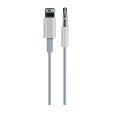 Кабель AUX MH025 Apple iPhone SE 2022, iPhone 14 Pro Max, iPhone 14 Plus, iPhone 14 Pro, iPhone 14, iPhone 13 Pro, iPhone 13 Mini, iPhone 13, iPhone 13 Pro Max, iPhone 12 Mini, iPhone 12 Pro Max, iPhone 12 Pro, Lightning, 3.5 мм., Черный