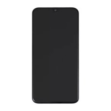 Дисплей Samsung A405 Galaxy A40, з сенсором, з рамкою, OLED, Чорний