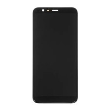 Дисплей Meizu M8c, (PRC), c сенсором, с рамкой, Черный