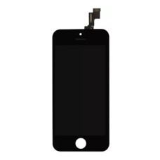 Дисплей Apple iPhone 5S, iPhone SE, (Original), з сенсором, з рамкою, Чорний