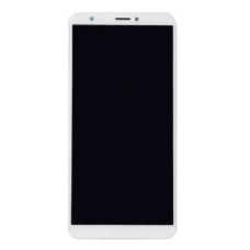 Дисплей Huawei Honor 7c, Honor 7c Pro, Nova 2 Lite, Y7 2018, Y7 Prime 2018, (High quality), з сенсором, з рамкою, Білий
