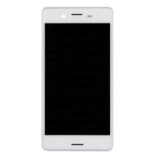 Дисплей Sony F5121 Xperia X, F5122 Xperia X Dual, F8131 Xperia X Performance Dual, F8132 Xperia X Performance Dual, (PRC), з рамкою, з сенсором, Сірий