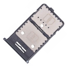 Слот SIM-карти (лоток) Samsung M317 Galaxy M31s, з роз'ємом карти пам'яті, Чорний