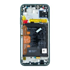 Дисплей Huawei Nova 5i, Nova 6SE, Nova 7i, P20 Lite 2019, P40 Lite, (Original), з сенсором, з рамкою, Зелений