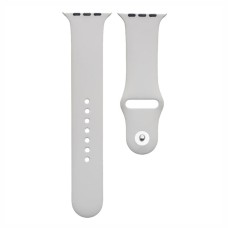 Ремінець Apple Watch 38, Watch 40, Silicone Band, Білий
