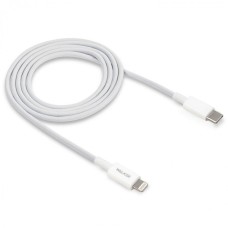 USB кабель Walker C830 Apple iPhone SE 2022, iPhone 14 Pro Max, iPhone 14 Plus, iPhone 14 Pro, iPhone 14, iPhone 13 Pro, iPhone 13 Mini, iPhone 13, iPhone 13 Pro Max, iPhone 12 Mini, iPhone 12 Pro Max, iPhone 12 Pro, Lightning, 1.0 м., Белый