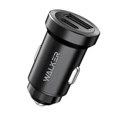 Автомобильное зарядное устройство Walker WCR-25, 3.1 A, Черный