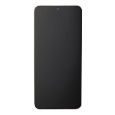 Дисплей Samsung S906 Galaxy S22 Plus, (Original), з сенсором, з рамкою, Рожевий