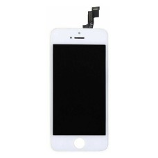 Дисплей Apple iPhone 5S, iPhone SE, (Original), з сенсором, з рамкою, Білий