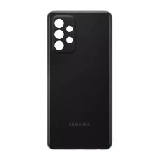 Задня кришка Samsung A528 Galaxy A52s, (High quality), Чорний