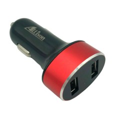 Автомобильное зарядное устройство Allison ALS-A315C, 3.1 A, Черный