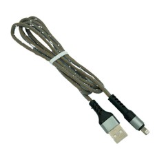 USB кабель I-103 Apple iPhone SE 2022, iPhone 14 Pro Max, iPhone 14 Plus, iPhone 14 Pro, iPhone 14, iPhone 13 Pro, iPhone 13 Mini, iPhone 13, iPhone 13 Pro Max, iPhone 12 Mini, iPhone 12 Pro Max, iPhone 12 Pro, Lightning, 1.0 м., Зелений