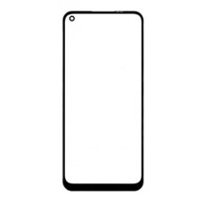 Корпусне скло дисплея OPPO Realme 8i, Чорний
