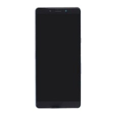 Дисплей Sony I3312 Xperia L3, I4312 Xperia L3, (PRC), з сенсором, з рамкою, Срібний