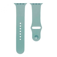Ремінець Apple Watch 38, Watch 40, Silicone WatchBand, Light Cyan, Сірий