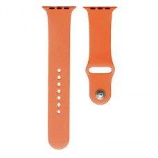 Ремінець Apple Watch 38, Watch 40, Silicone WatchBand, Flamingo, Рожевий