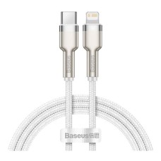 USB кабель Baseus CATLJK-B02 Apple iPhone SE 2022, iPhone 14 Pro Max, iPhone 14 Plus, iPhone 14 Pro, iPhone 14, iPhone 13 Pro, iPhone 13 Mini, iPhone 13, iPhone 13 Pro Max, iPhone 12 Mini, iPhone 12 Pro Max, Lightning, 2.0 м., Белый