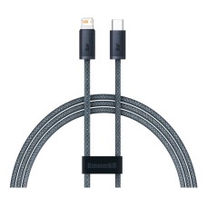 USB кабель Baseus CALD000016 Dynamic Apple iPhone SE 2022, iPhone 14 Pro Max, iPhone 14 Plus, iPhone 14 Pro, iPhone 14, iPhone 13 Pro, iPhone 13 Mini, iPhone 13, iPhone 13 Pro Max, iPhone 12 Mini, iPhone 12 Pro Max, Lightning, 1.0 м., Серый