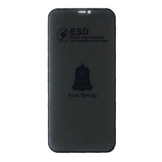 Захисне скло Apple iPhone 13 Pro Max, ESD, Антишпигун, Чорний