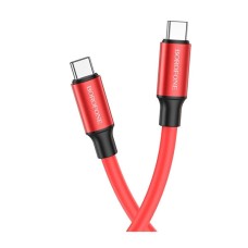 USB кабель Borofone BX82, Type-C, 1.0 м., Красный