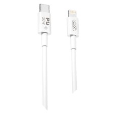 USB кабель XO NB-Q189B Apple iPhone SE 2022, iPhone 14 Pro Max, iPhone 14 Plus, iPhone 14 Pro, iPhone 14, iPhone 13 Pro, iPhone 13 Mini, iPhone 13, iPhone 13 Pro Max, iPhone 12 Mini, iPhone 12 Pro Max, iPhone 12 Pro, Lightning, 2.0 м., Білий