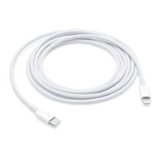USB кабель Apple iPhone SE 2022, iPhone 14 Pro Max, iPhone 14 Plus, iPhone 14 Pro, iPhone 14, iPhone 13 Pro, iPhone 13 Mini, iPhone 13, iPhone 13 Pro Max, iPhone 12 Mini, iPhone 12 Pro Max, iPhone 12 Pro, iPhone 12, Lightning, 1.0 м., Білий