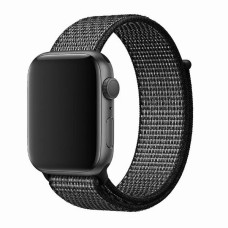 Ремінець Apple Watch 38, Watch 40, Nylon Loop, Чорний