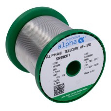 Припой бессвинцовый Sn99Cu1, 1.5мм, 500г, Alpha, 500 гр.