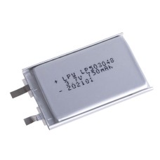 Акумулятор універсальний для гаджетів, 750 mAh, 5,2 x 30,5 x 48,5 мм.