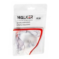 Наушники проводные WALKER H130, Белый