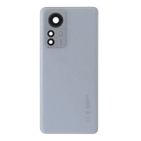 Задня кришка Xiaomi 12 Pro, (High quality), Сірий