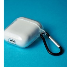 Чохол Apple AirPods, AirPods 2, Silicone Classic Case, Прозорий