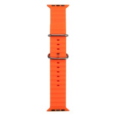 Ремінець Apple Watch 42, Watch 44, Ocean Band, Помаранчевий