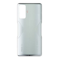 Задняя крышка Xiaomi Poco F4 GT, (High quality), Серебряный