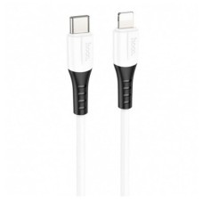 USB кабель Hoco X82 Apple iPhone SE 2022, iPhone 14 Pro Max, iPhone 14 Plus, iPhone 14 Pro, iPhone 14, iPhone 13 Pro, iPhone 13 Mini, iPhone 13, iPhone 13 Pro Max, iPhone 12 Mini, iPhone 12 Pro Max, iPhone 12 Pro, Lightning, 1.0 м., Білий