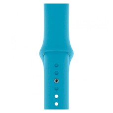 Ремінець Apple Watch 42, Watch 44, Silicone WatchBand, Corn Flover, Синій