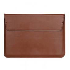 Чохол Apple MacBook 13.3, Leather Case PU, Коричневий