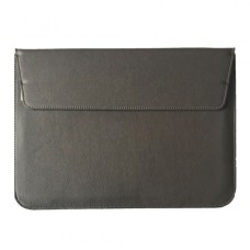 Чохол Apple MacBook 13.3, Leather Case PU, Сірий