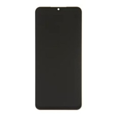 Дисплей Samsung M135F Galaxy M13, (High quality), з сенсором, без рамки, Чорний