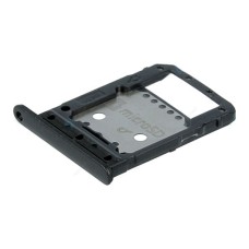 Слот SIM-карти (лоток) Samsung P610 Galaxy Tab S6 Lite, P615 Galaxy Tab S6 Lite, З роз'ємом на карту пам'яті, Чорний