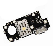Нижня плата Motorola XT2141 Edge 2021, з роз'ємом sim карти, з роз'ємом зарядки